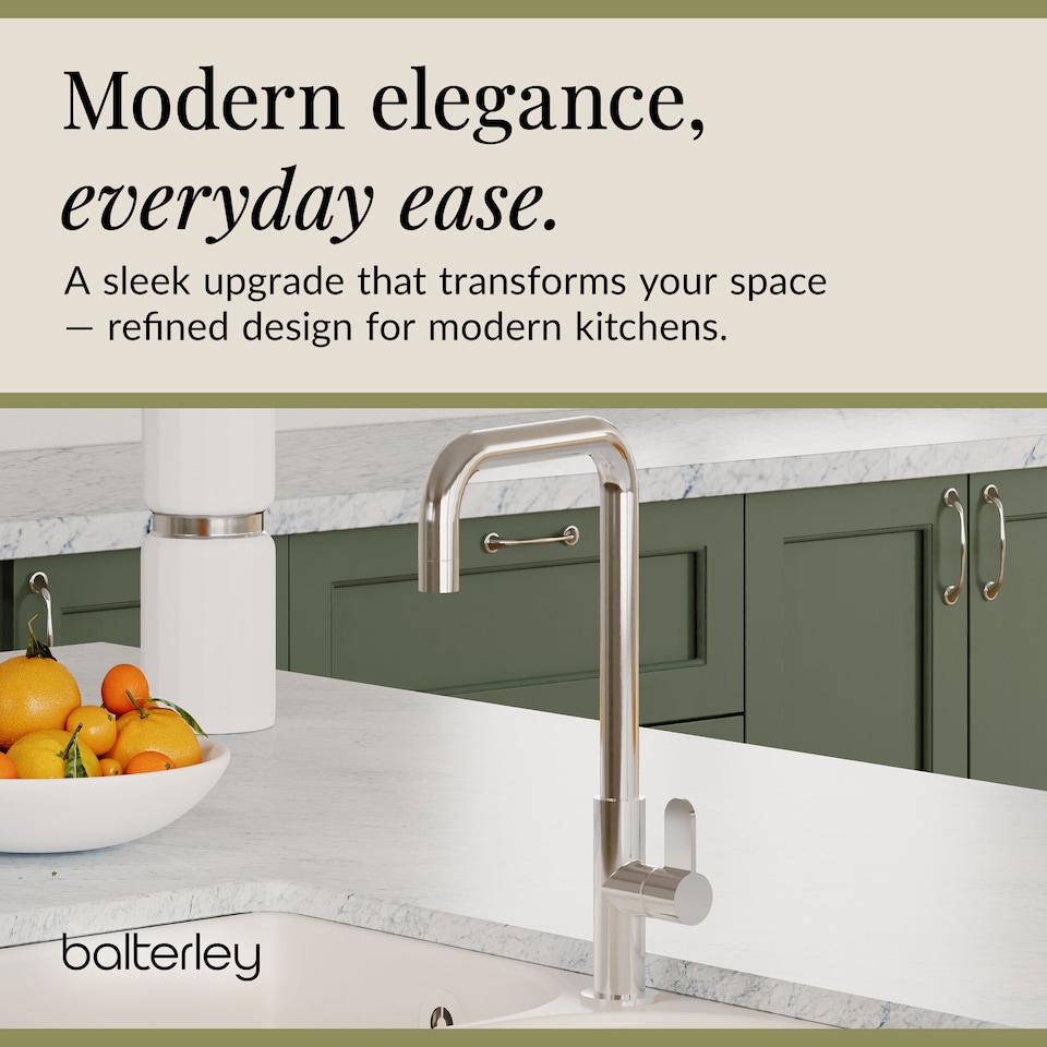 image 1 of Kuma Kitchen Mono Mixer Tap Single Lever Chrome | Silver | Chrome | 1