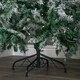 image 9 of 6ft (1.80m) Light up Prelit Snow Flocked Arbor Spruce Christmas Tree with 150 Colour Changing LEDs