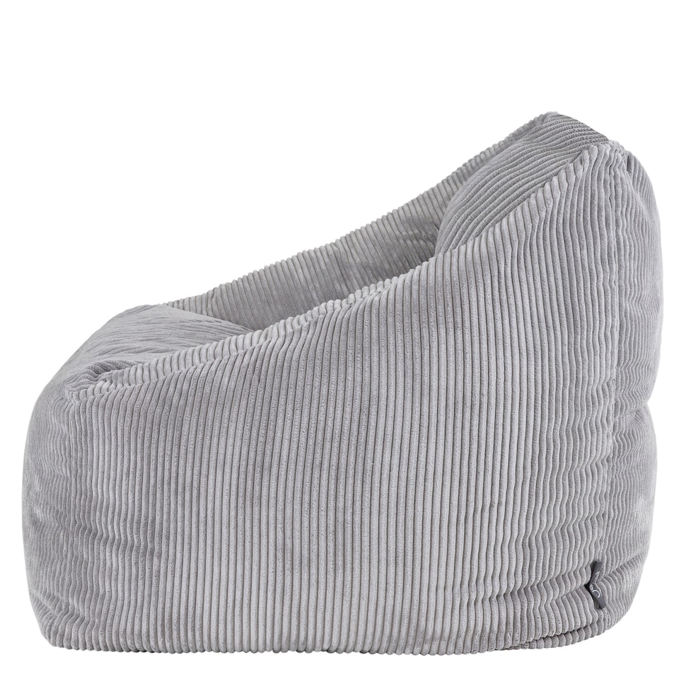 image 1 of Natalia Large Beanbag Corduroy Light Grey | Grey | Light Grey | XL | 1