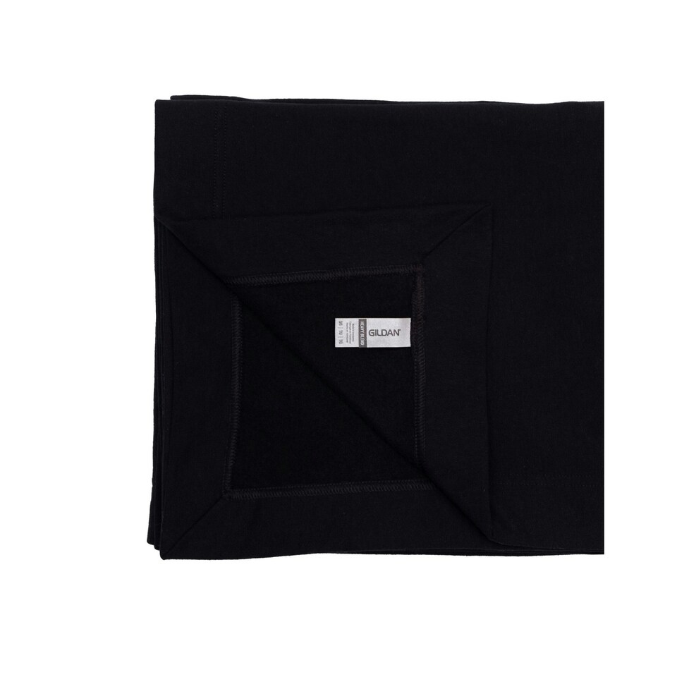 Gildan Heavy Blend Stadium Blanket - Black - One Size