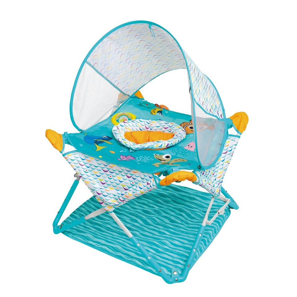 image 1 of Bright Starts Disney Baby Finding Nemo Pop ''N Jump Foldable Activity Center 6 Months+