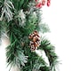 image 2 of Best Artificial 12ft Deluxe Frosted Christmas Garland with Pine Cones & Winter Red Berries