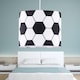 image 3 of Footie - Black and White Football Pendant Shade | Black | Medium | 1