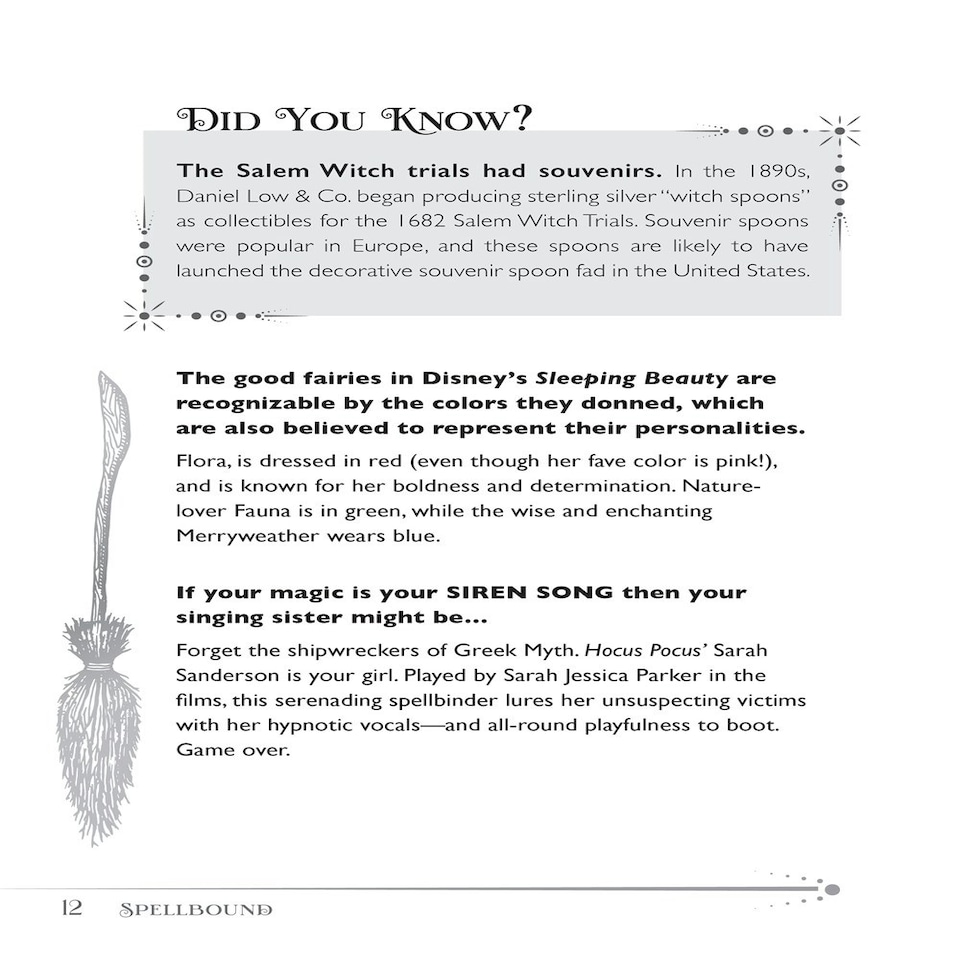 image 1 of Spellbound: From Merlin to Hermione, Mesmerising Trivia About All Your Favourite Witches and Wizards