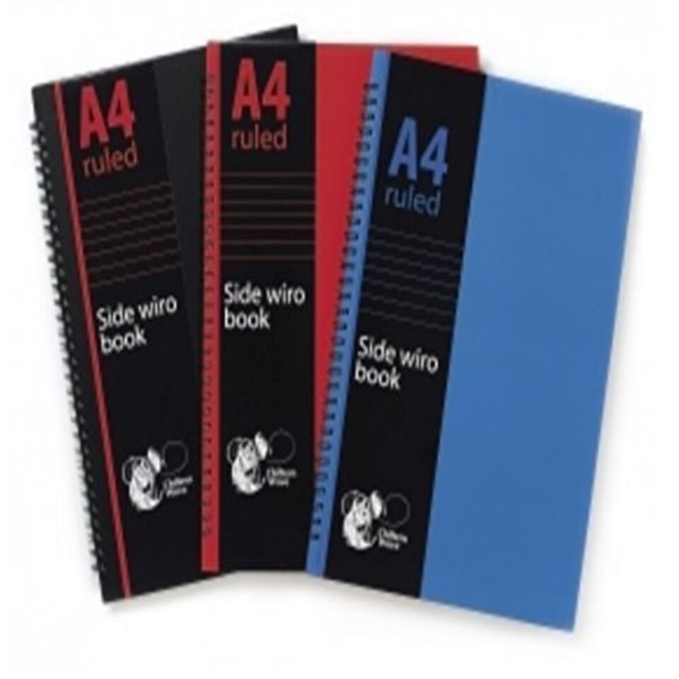 image 1 of A4 Side Wiro Ruled Book