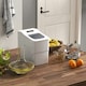 image 2 of HOMCOM Ice Maker 12kg/24H Production with Scoop Basket for Home Office Black