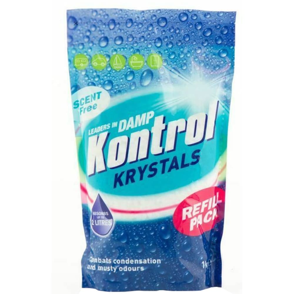 Kontrol Krystals Fragrance Free Moisture Trap Refill Multi Multicoloured 1kg 1