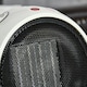 image 8 of HOMCOM Table Top Space Heater, Ceramic Electric Heater with 3 Heating Mode White