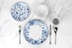image 3 of 16pc Blue Floral Dinner Set