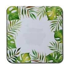 Border of Botanical Leaves (Coaster)