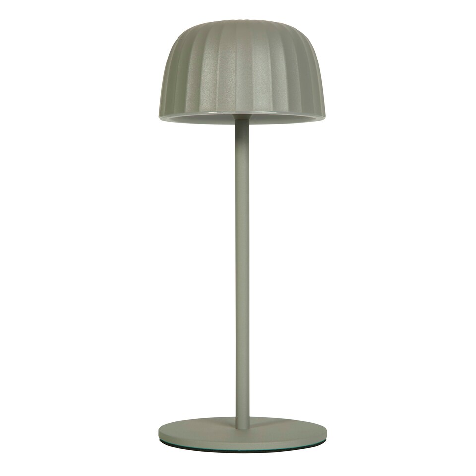 image 1 of Ella Outdoor Rechargeable Table Lamp - Grey Grey