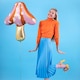 image 3 of Vibrant Mushroom Metallic Giant Helium Foil Balloon 95cm / 37 in