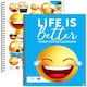 image 1 of Single Emoji Spiral Notebook 20x28cm