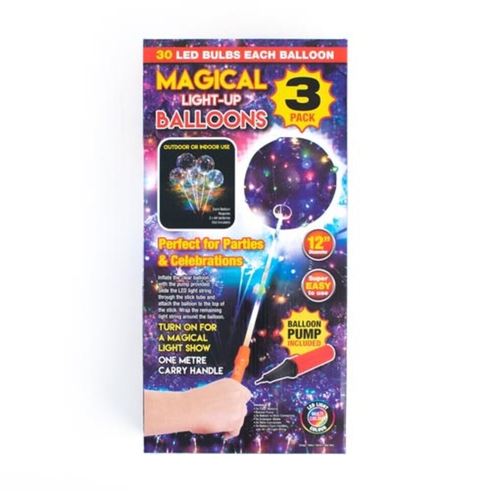 LED Balloons Kit - Pack of 3