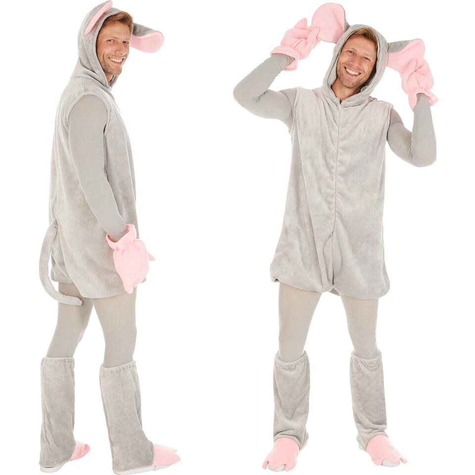 image 1 of Mouse Costume | Grey | grey | M | 1