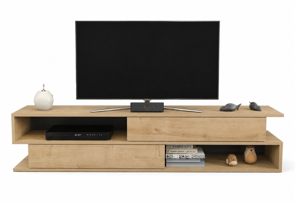 image 1 of Decorotika Cortez TV Unit for TVs up to 71 inch