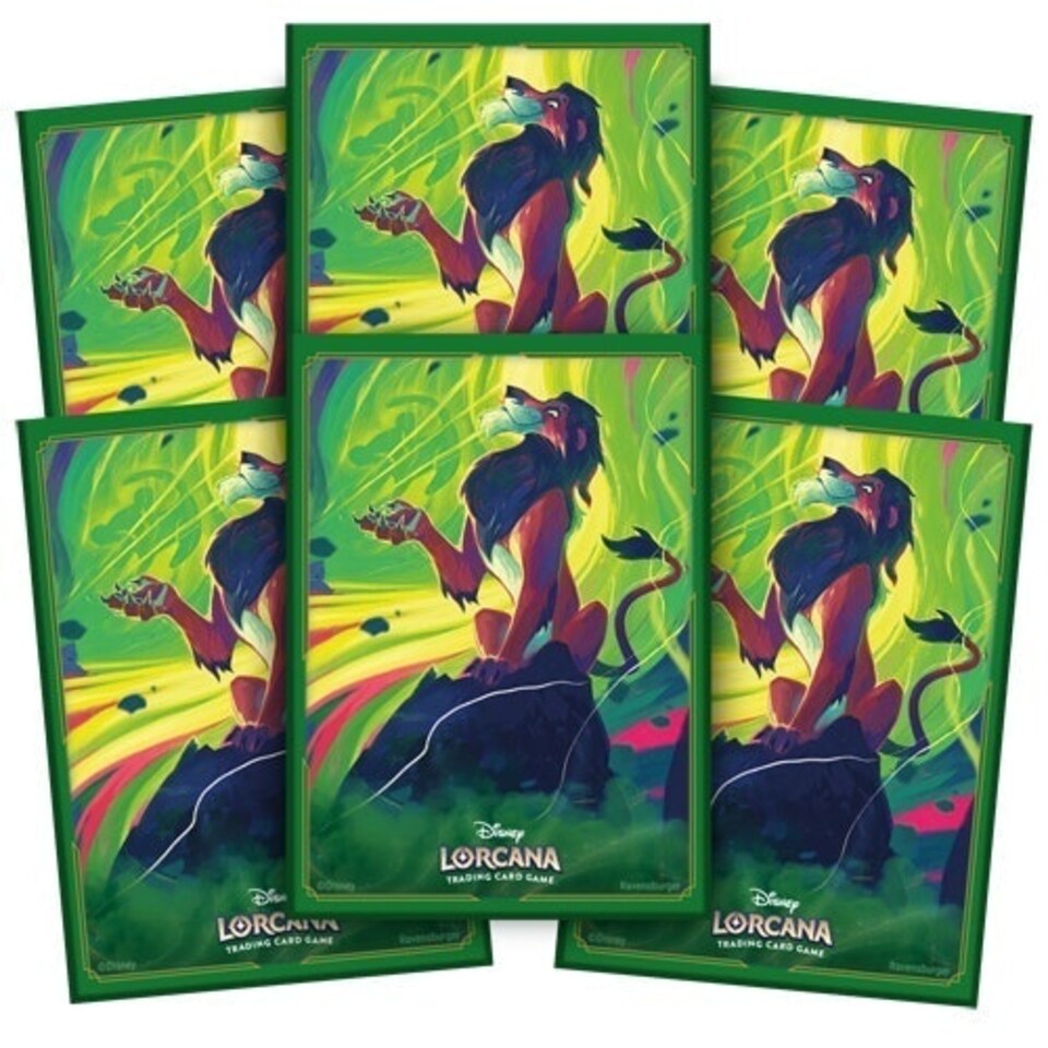 image 1 of Disney Lorcana: Azurite Sea - Card Sleeve Pack - Scar
