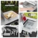 image 4 of Camping Kitchen - foldable with 4 compartments, aluminium frame | Black | black | 116 x 52 x 107 cm | 1