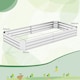 image 2 of COSTWAY Galvanized Raised Garden Bed Metal Planter Box Silver