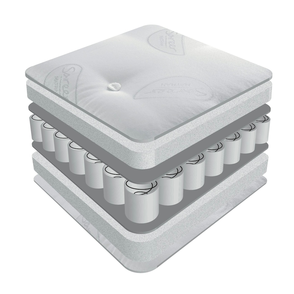 image 1 of Sareer Kids Aspire Pocket Sprung Mattress 2FT6 White | Small Single