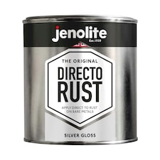 Jenolite Directorust Metallic Gloss Primer Paint - Silver - 1l