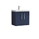 image 1 of Wall Hung 2 Soft Close Door & Bathroom Vanity Unit Basin, Blue, 600mm | Blue | Midnight Blue | 590 x 510 x 395mm