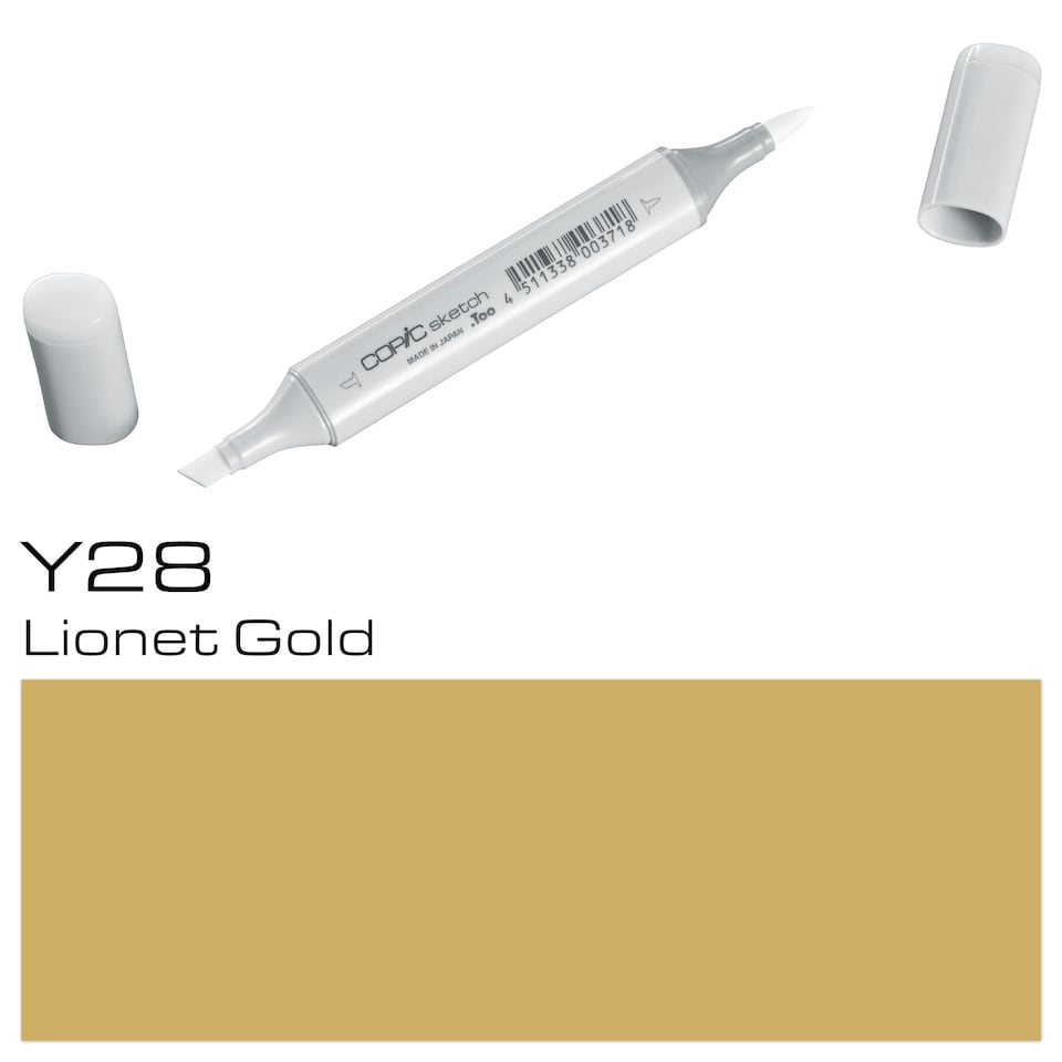 image 1 of Copic Sketch Marker, Lionet Gold, Single Pen