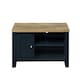 image 3 of Highgate Small TV Unit Navy Oak