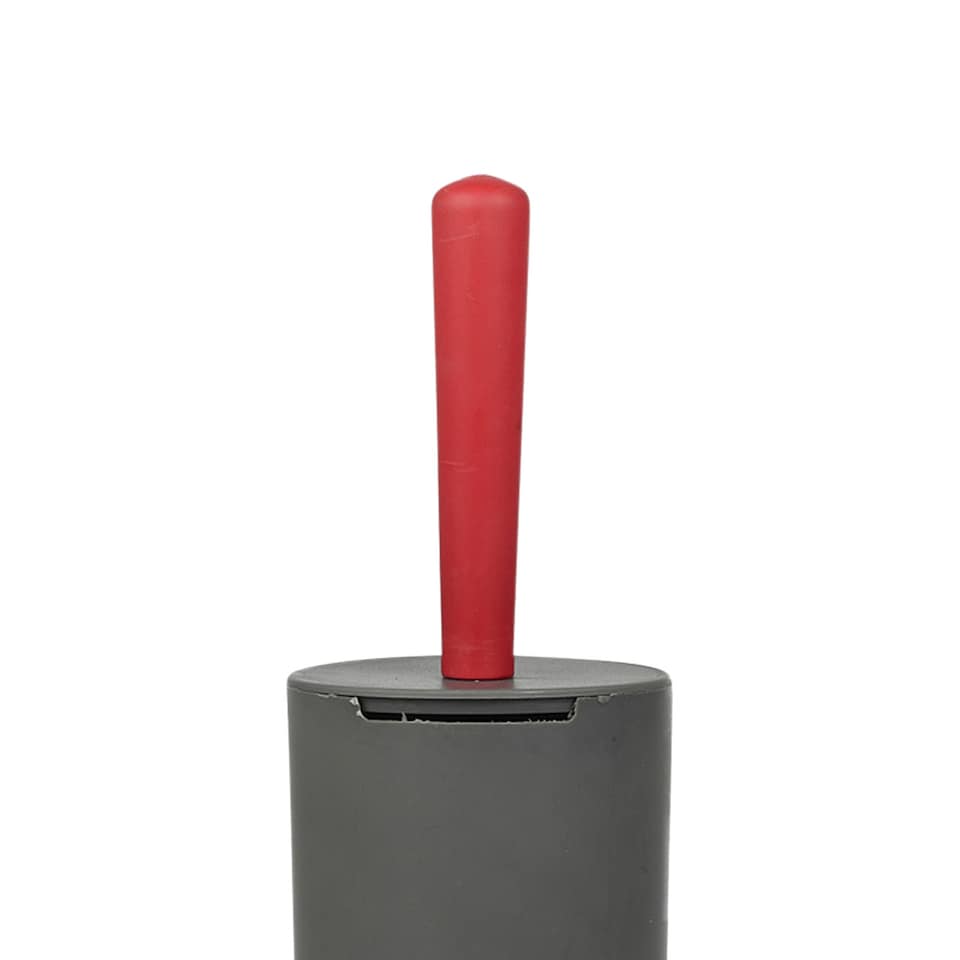 image 1 of Dirt Devil Toilet Brush with Holder | Black | 2