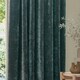 image 3 of Yard Heavy Chenille Velvet Marine Pencil Pleat Curtains  (W)229cm x (D)137cm Multi