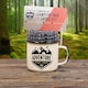 image 4 of Wayfarer Campfire Enamel Mug and Sock Set UK Size 7-11 Cream