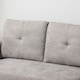 image 8 of HOMCOM 3 Seater Sofa Bed, Convertible Pull Out Sofa with Storage, Grey
