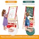 image 3 of COSTWAY 3-in-1 Wooden Kids Art Easel Magnetic Double Sided Easel Blackboard Whiteboard