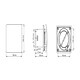 image 4 of Bosch Bathroom Extractor Fan 1500 W 125 - for Ventilation in Bathroom and Toilet Against Moisture and Mould - With Light Switch Activation - 125mm Diameter