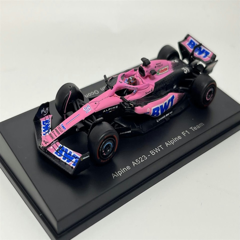 image 1 of Esteban Ocon Alpine A523 #31 BWT Alpine F1 Team 2023 1:64 Spark Y286