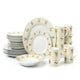 image 1 of 24pc British Wild Flowers Dinner Set
