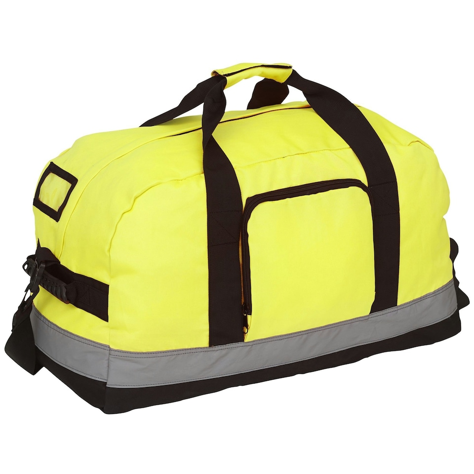 Yoko Hi-Vis Seattle Holdall/Duffle Bag - Yellow - One Size