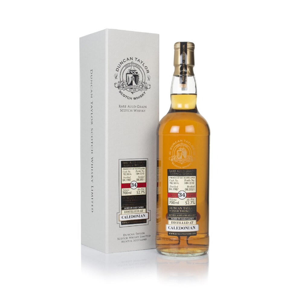 image 1 of Caledonian 34 Year Old 1987 cask 7823876 - Rare Auld Duncan Taylor