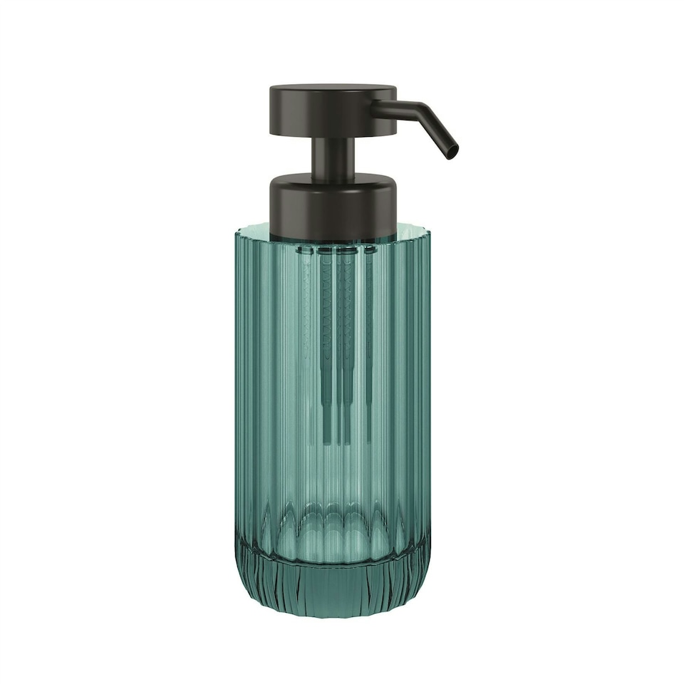 image 1 of Cosmic Liquid Soap Dispenser w/ Durable Plastic for Bathroom, Bluish Green-350ml