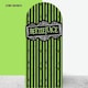 image 4 of Beetlejuice 1988 Green Single Backdrop Cardboard Cutout 185cm