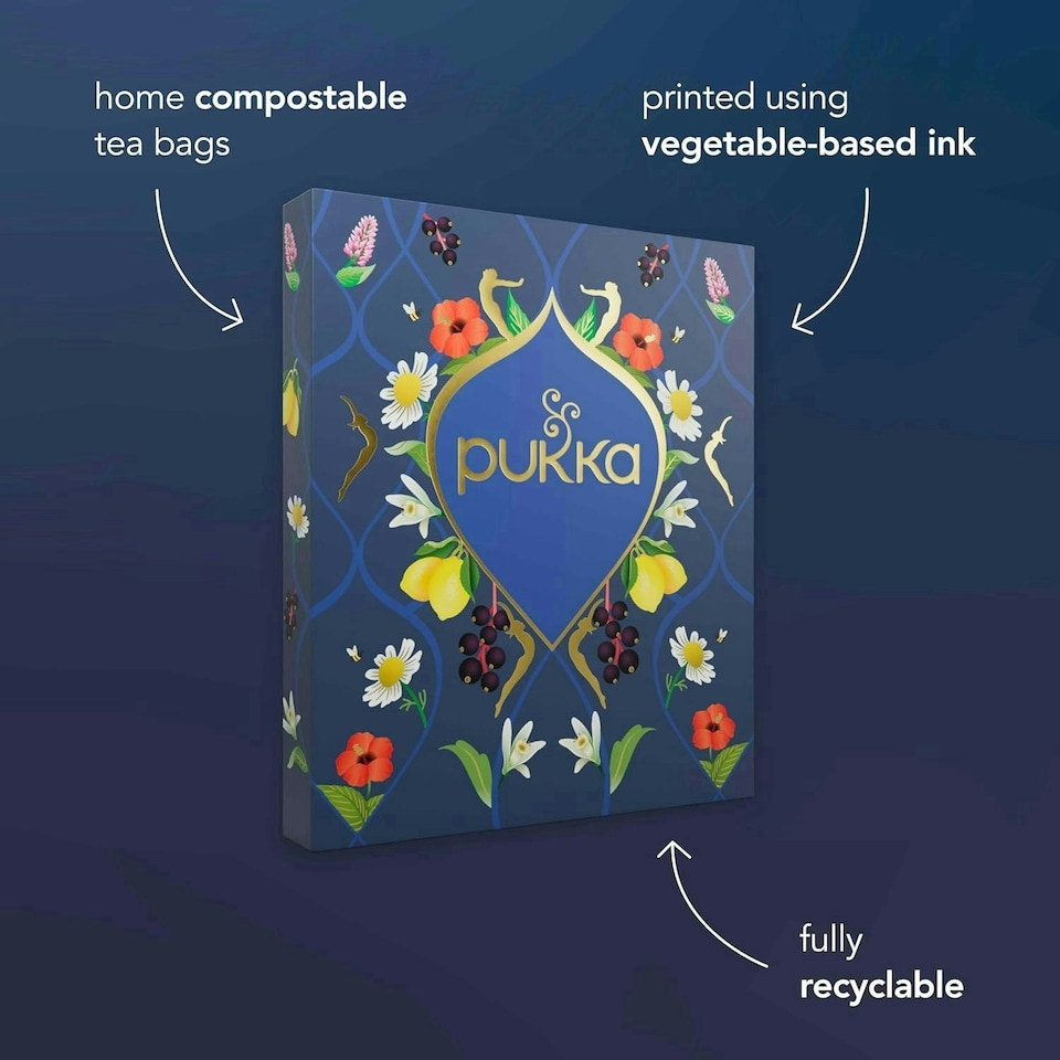 image 1 of Pukka Herbs Tea Selection Gift Set Box, Perfect Gift Idea, 45 Teabags, 9 Flavours
