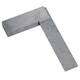 image 1 of 3” 75mm Engineer Tri Set Square Right Angle Straight Edge Stainless Steel