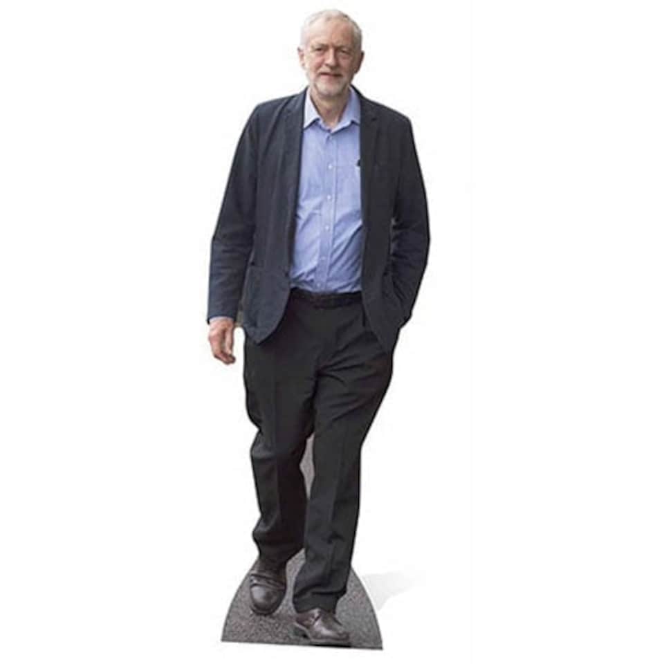 Jeremy Corbyn Lifesize Cardboard Cutout - 175cm