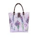 image 1 of Signare Foldable Shopper Tote Bag - Purple Lavender Purple | Purple