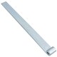 image 5 of HD Strap Tailgate Straight Hinge for 12.5mm Pins 460mm Long Zinc Plated 2pc Silver