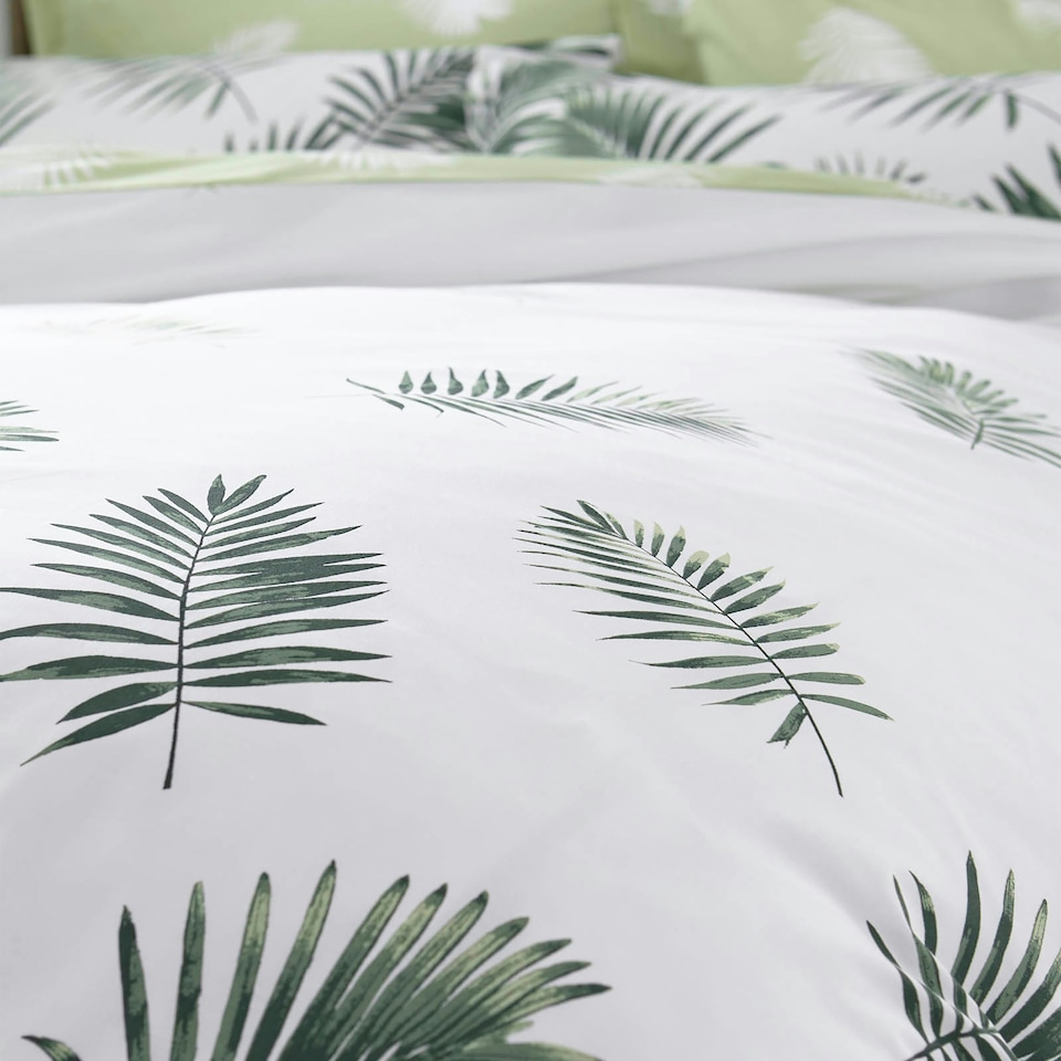 image 1 of Charlotte Thomas Fern Duvet Cover Set - Super King