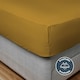image 4 of Silentnight Supersoft Fitted Sheet Yellow | Ochre | Single