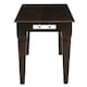 image 2 of Interiors by Premier Dark Sheesham Wood Console Table Brown