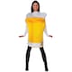 image 2 of Bristol Novelty Unisex Adult Beer Mug Costume - Yellow/White - Standard One Size