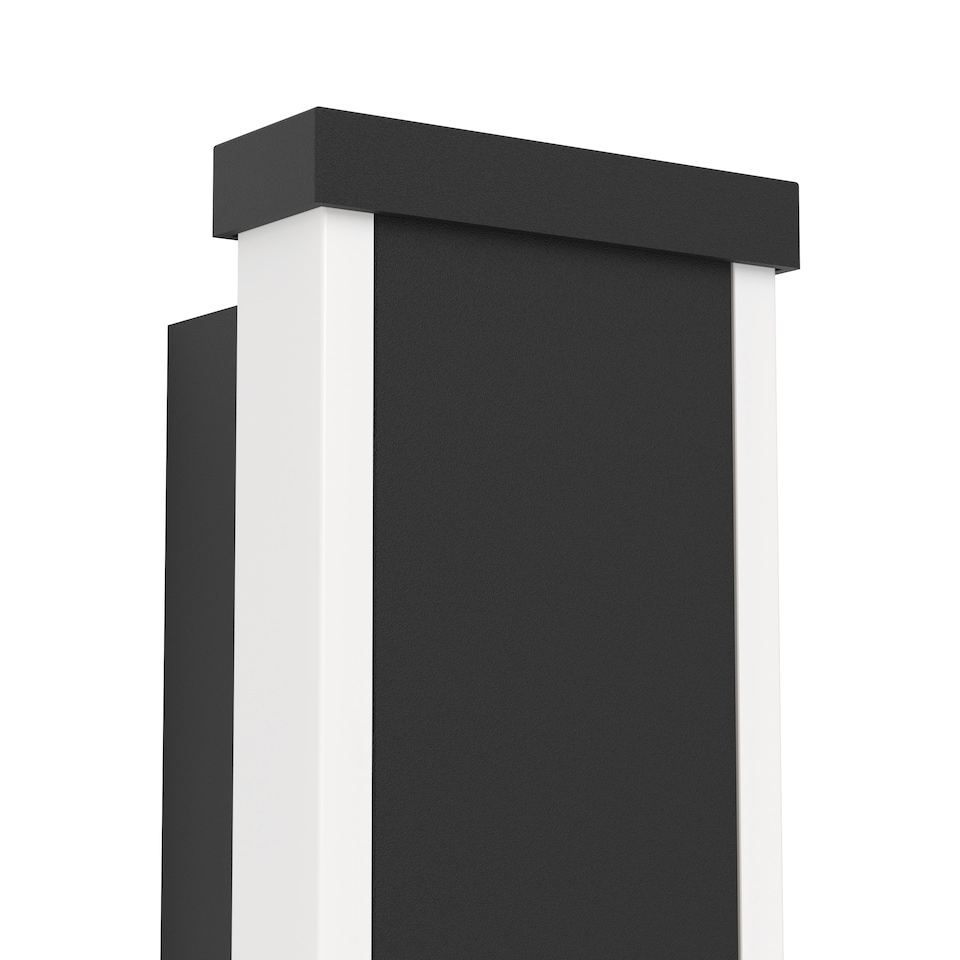 image 1 of EGLO Neviano LED Wall Light Black, 38cm | Black